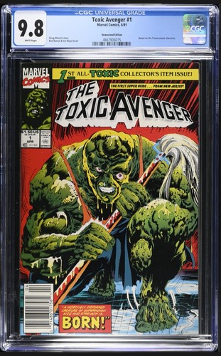 Toxic avenger cgc 9 8 - #1, 9.8