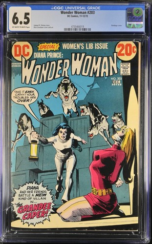 Wonder woman 203 cgc - wonder,