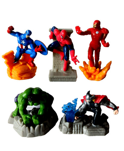 Set personaggi super eroi - 5,